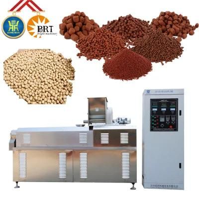 Dry Poultry Floating Sinking Fish Feed Pellet Production Maker Processing Machinery Plant