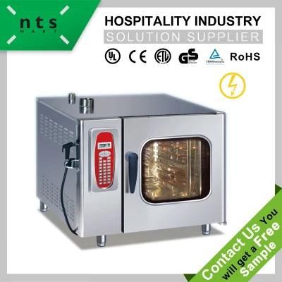 Stainless Steel 6 Tray Combi Steamer for Restaurant Kitchen Equipment