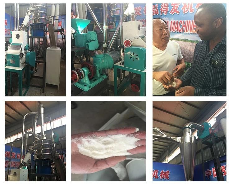 Small Capacity 10t/24h Maize Flour Milling Machine