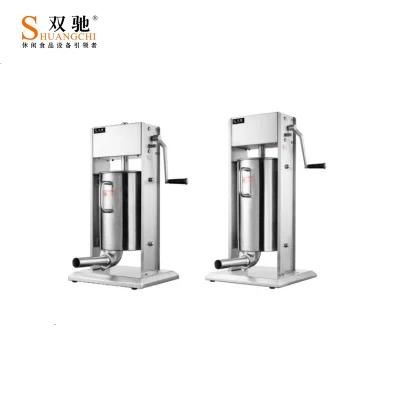 Manual Sausage Filler Sausage Meat Extruder Sausage Stuffer with 15L