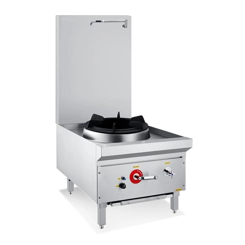 Chinese Cooking Range, Gas Single Stock Pot Stove 14′′