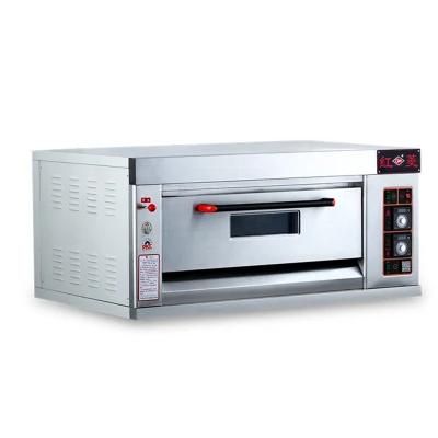 Hot Sale 0.8 mm S. S 430 1 Deck 2 Trays Gas Baking Oven