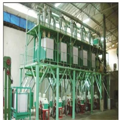 Automatic 60t Per Day Wheat Flour Grinding Machine