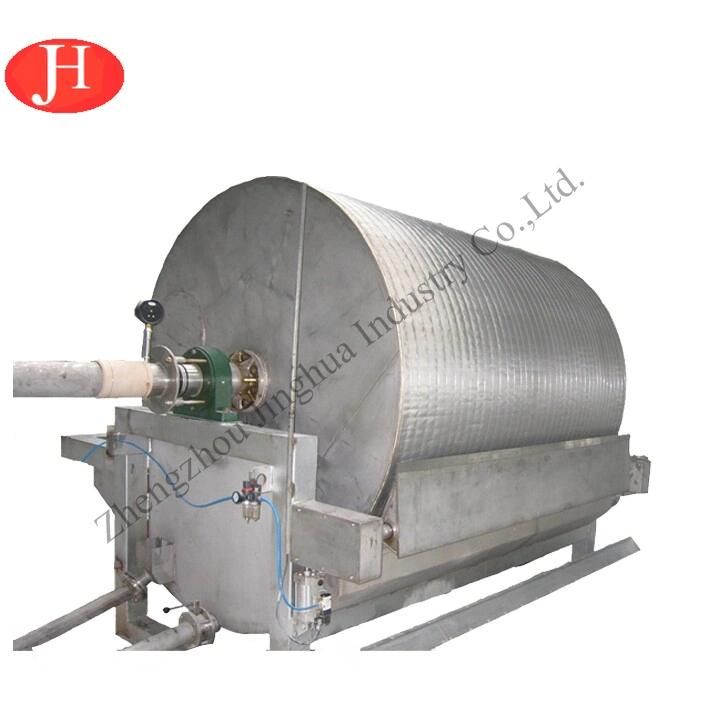 Electric Cassava Starch Milk Dehydrator Making Machine Vacuum Filter Cassava Starch Processing Plant