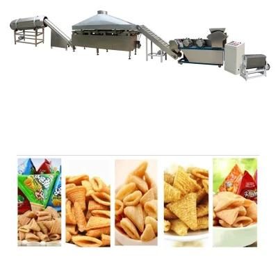 Automatic Bugles Chips Food Machine Sala Crust Processing Line for Sale