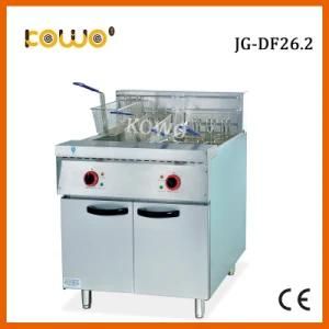 2 Tanks 4 Basket High Efficient Heavy Duty Commercial Electric Deep Fryer