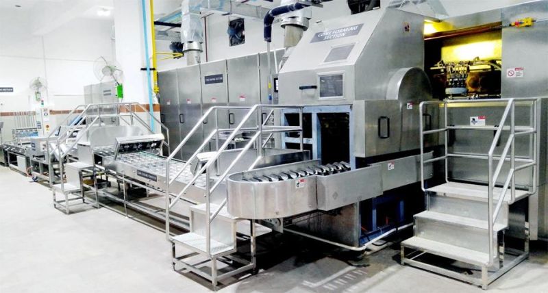 2020 High Power Flexible Sugar Cone Machine with 10000PCS/Hour for Standard Cone