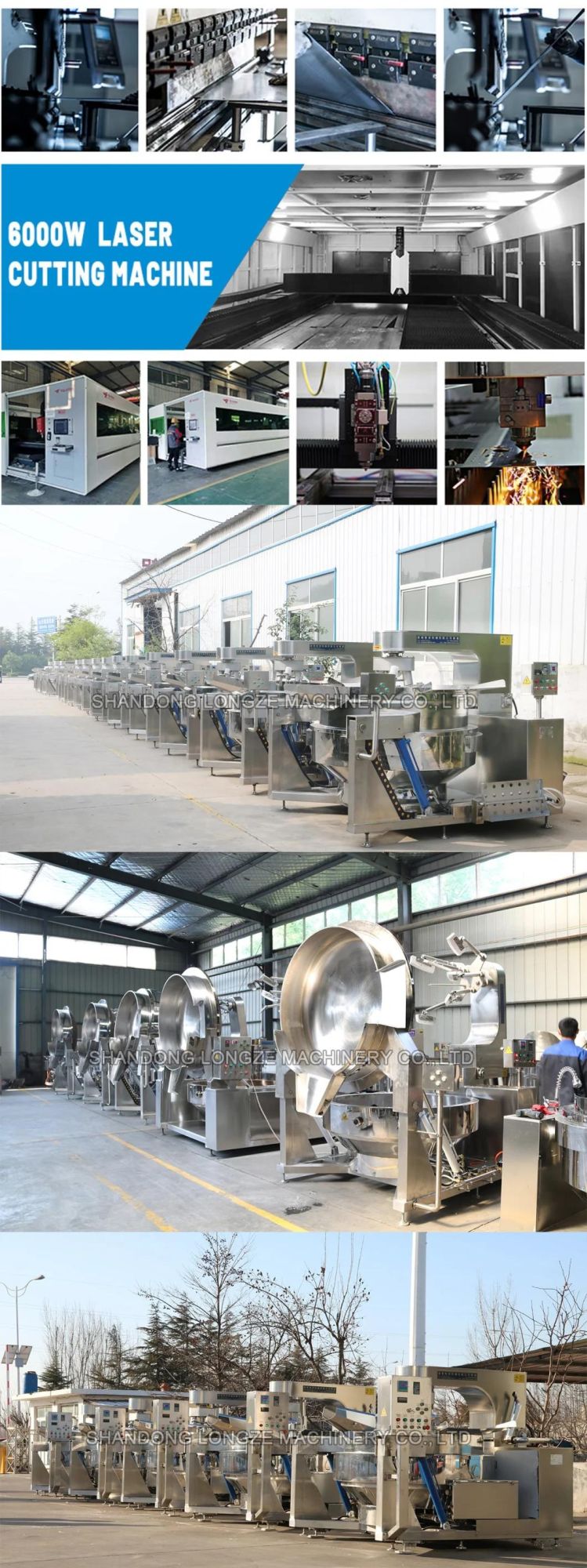 China Good Quality Large Capacity Industrial Automatic Caramel Mushroom Popcorn Production Line