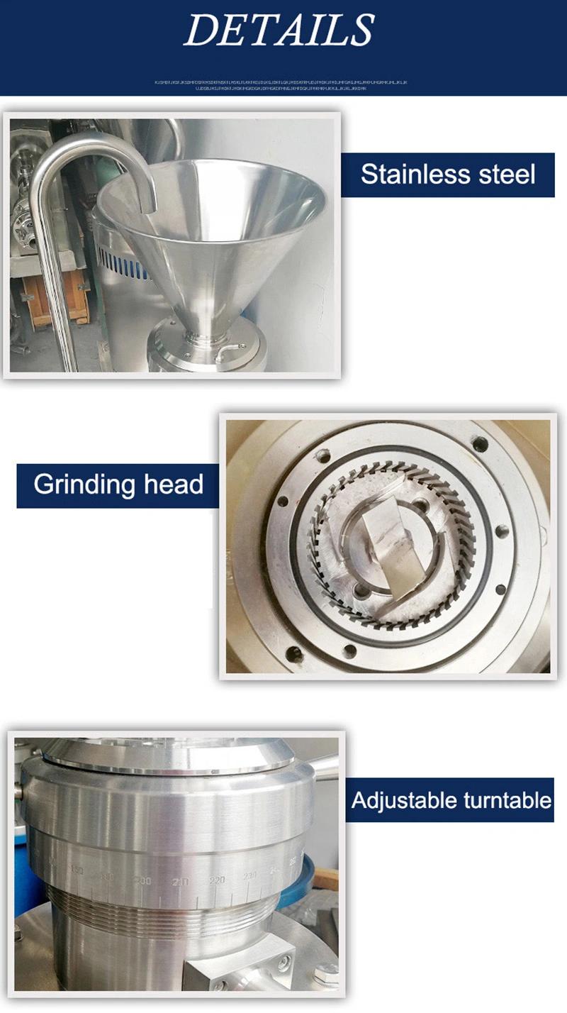 High Speed Colloid Mill Ultra-Fine Wet Flour Mill