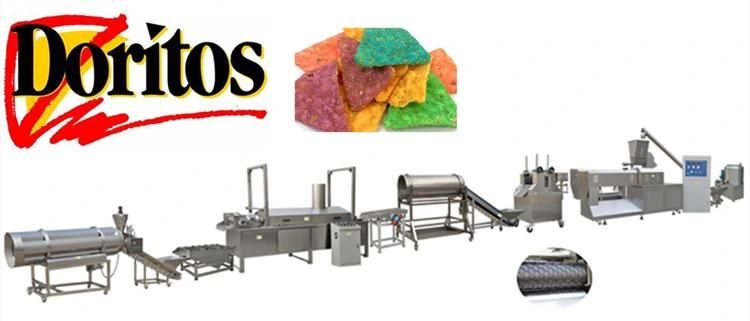 Industrial Automatic Doritos Nacho Chips Production Line