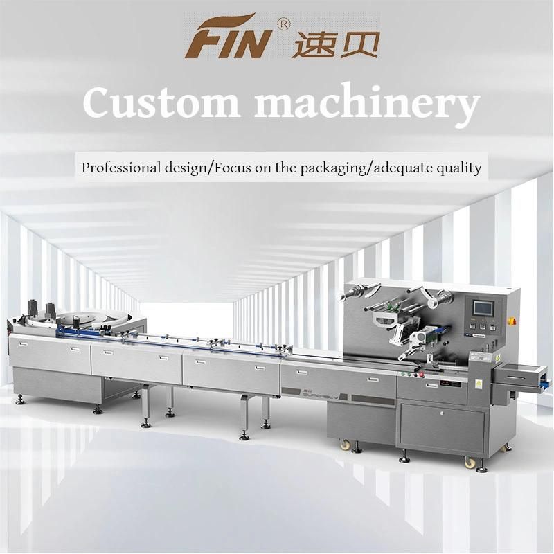 High Speed Full Automatic Feeding Heating Sealing Packing Machine