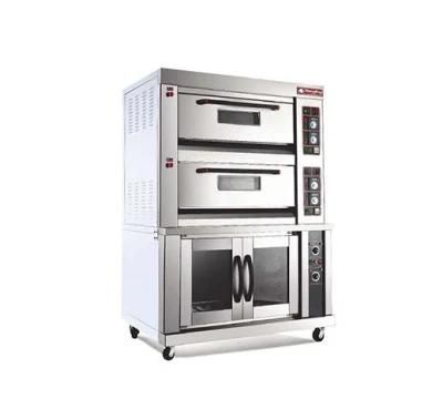 LPG Bakery Oven/Commercial Gas Baking Bread Oven/4-Tray Gas Oven with 10-Tray Proofer