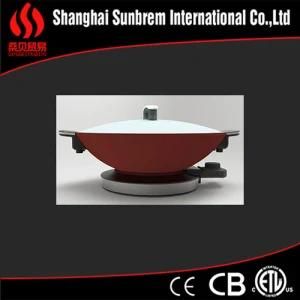 Electrical Wok/Non-Stick Wok/Die-Casting Aluminium Wok/ETL Ceritification Wok