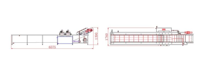 4000kg Automatic Bubble Washing Machine Washer for Cleaning Food