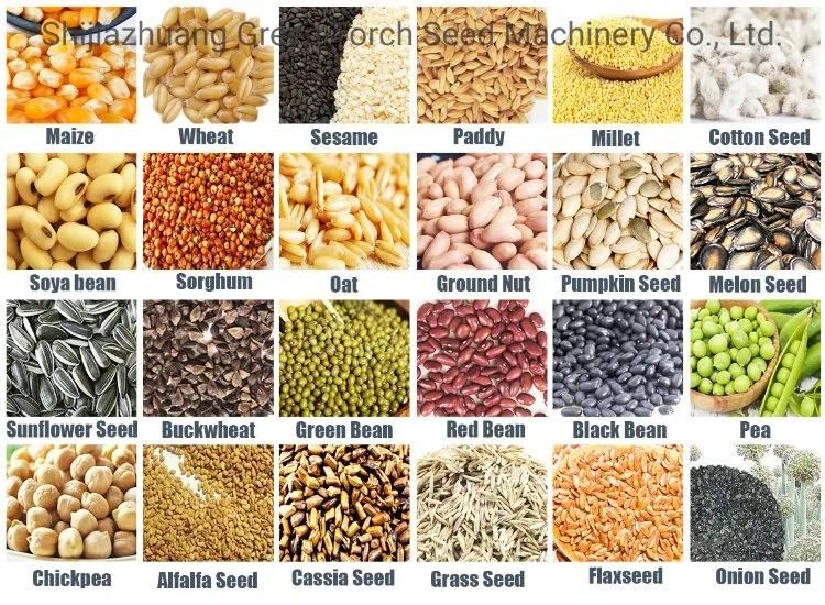 Grain Granule Wheat Maize Paddy Soyabean Seeds Screener Cleaning Machinery