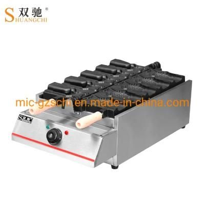 Electric Fish Cake Making Machine Open Mouth Taiyaki Waffle Machine