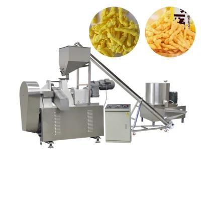 Full Automatic Industrial Extruded Corn Nik Naks Processing Line