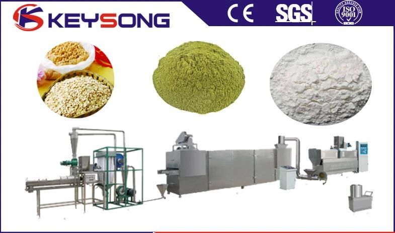 Good Quality Full Automatic Nutritional Healthy Powder Processing Line