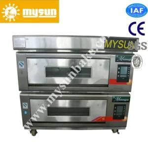 2-Deck, 4-Pan Pizza Oven with Automatic Digital Display