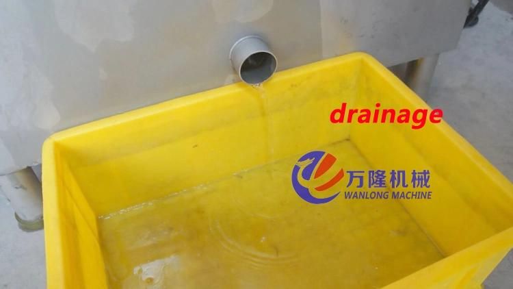 PLC Control Frequency and Time Settings Vegetable Spinner Machine Dewater Dryer