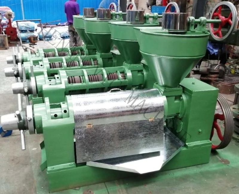 Automatic rice bran screw oil press machine