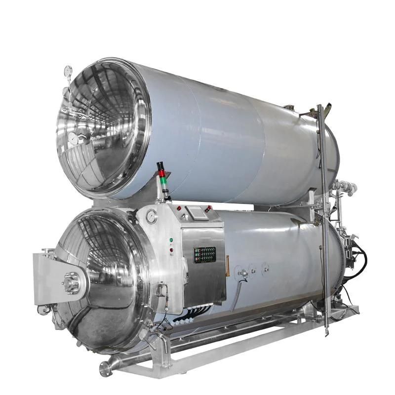 Electrical Heating High Pressure Horizontal Mushroom Sterilizer Autoclave Retort