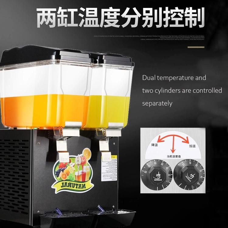 3 Tanks Stainless Steel Commercial Frozen Cold Drink Ice Cream Beverage Juice Dispenser