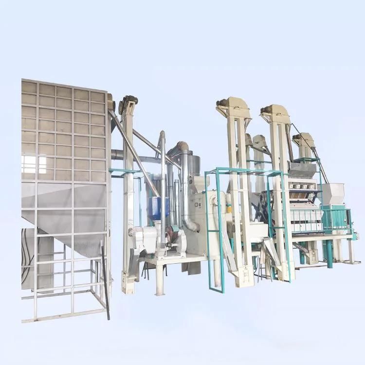 Automatic Combined Rice Milling Production Line Complete Rice Milling Plant