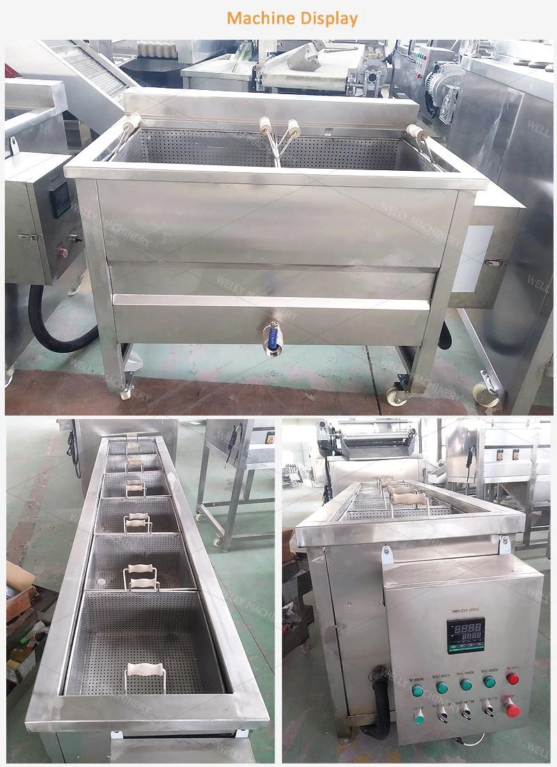 Easy Operation Frying Machine for Pork Skin Chicken Nuggets Churro