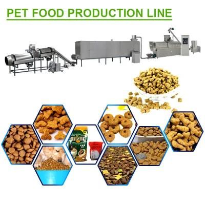 Industrial Pet Food Maker/Dry Dog Foods Cat Foods Production Equipment Processing Line