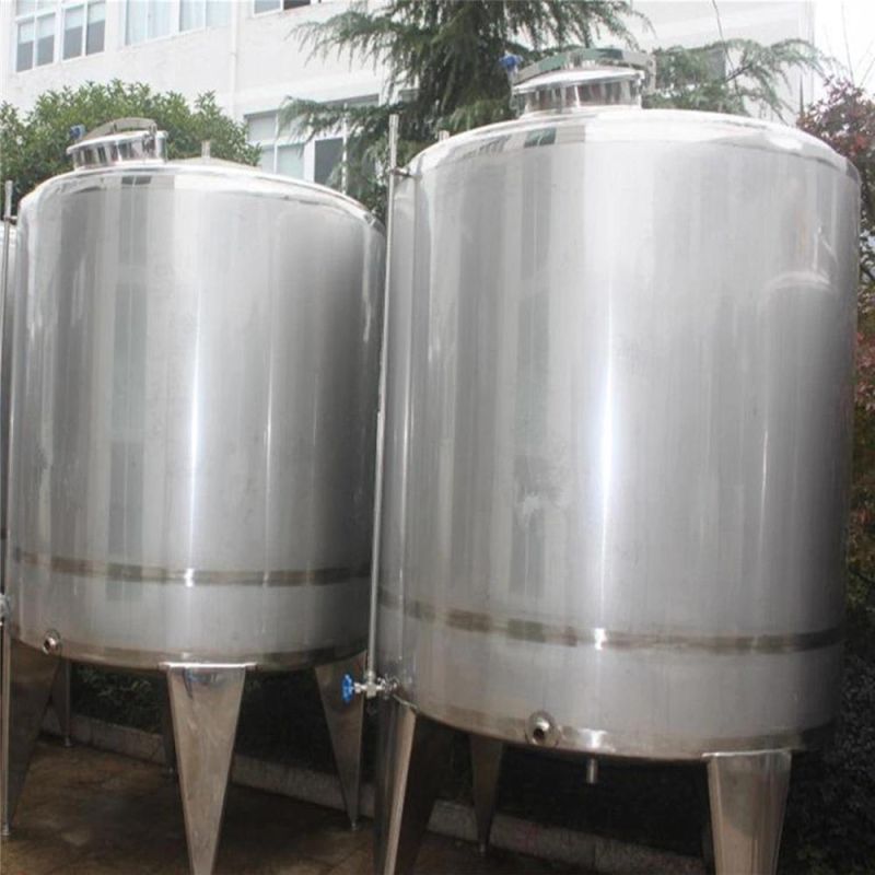 Self Own Design Insulated Stainless Steel Heating Cooling Mixing Storage Tank Price