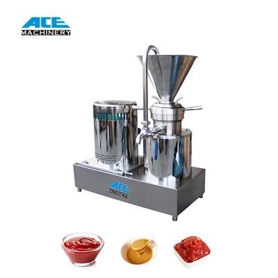 China Supplier Stainless Steel Garlic Chill Sauce Grinder Peanut Butter Making Machine