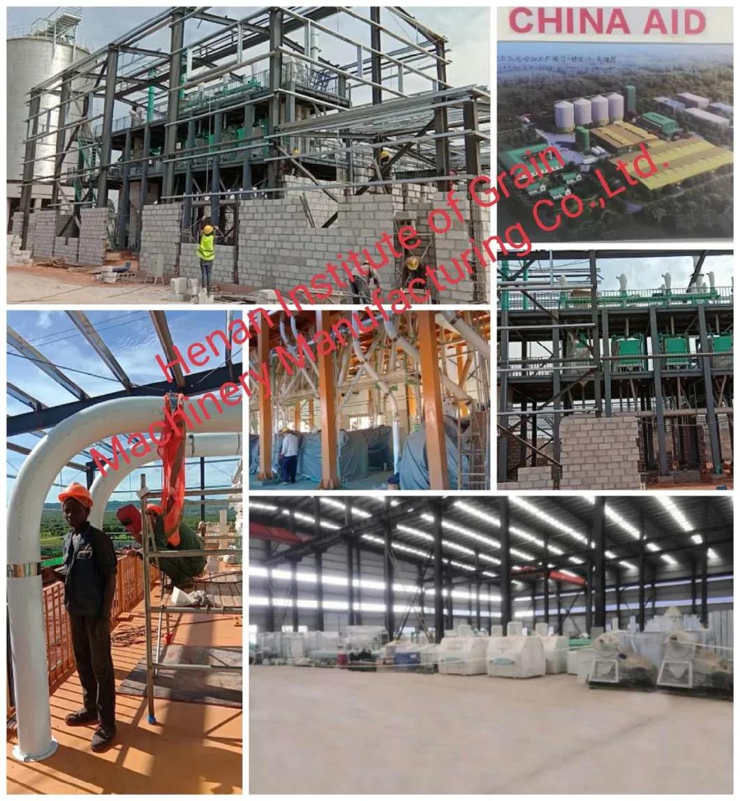 High-End Color Sorter Maize Corn Flour Milling Line