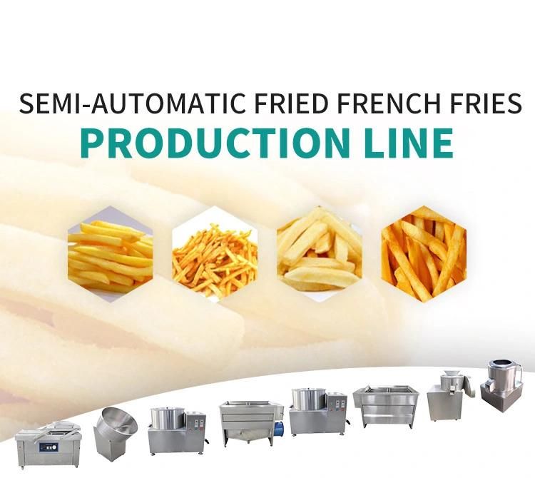 Factory Direct Supply Semi-Automatic French Fries Making Machine