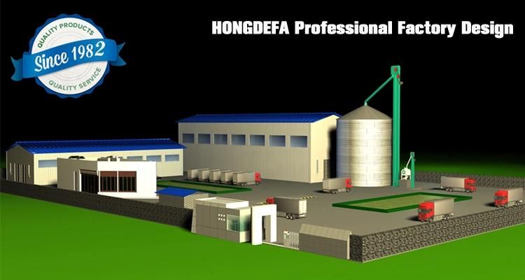 Hongdefa 100t/24h High Quality Maize Flour Milling Machine Running in Africa