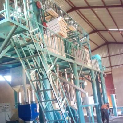 Maize Flour Milling Mill Corn Grits Grinder Processing Plant