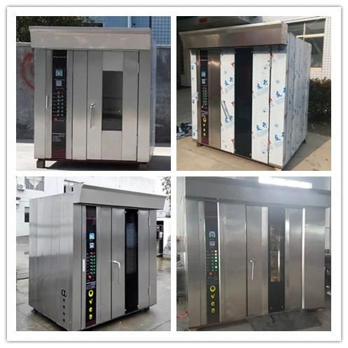 100kg/h bakery rotary diesel oven price with CE certification