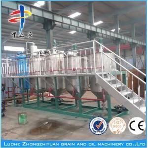 1-500 Tons/Day Peanut Oil Refining Plant/Oil Refinery Plant