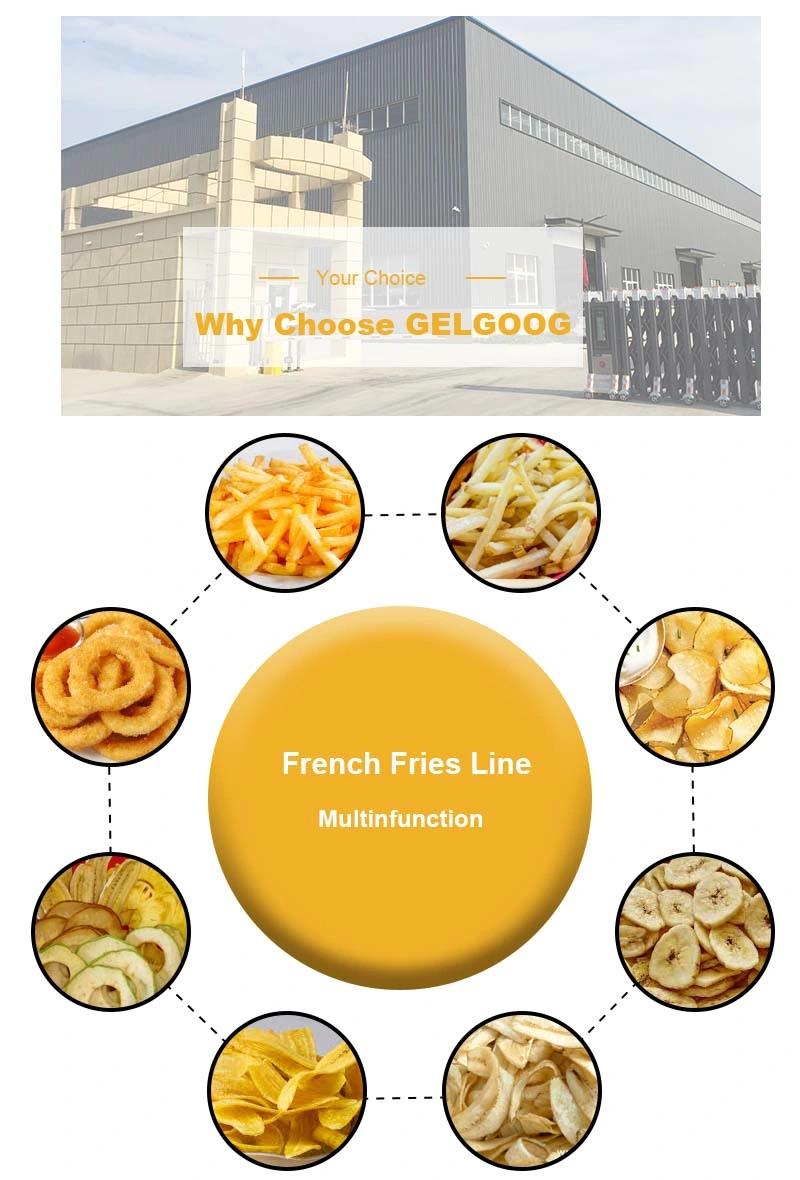 Automatic Frozen Potato French Fries Production Line Solution for Sale