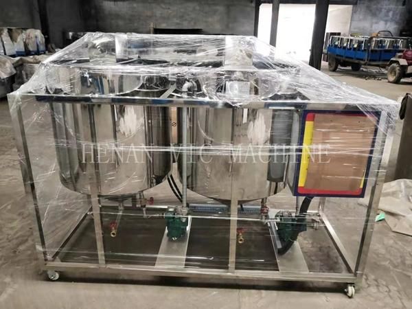 Newest Design Stainless Steel Crude Oil Filter Oil Refinery Machine