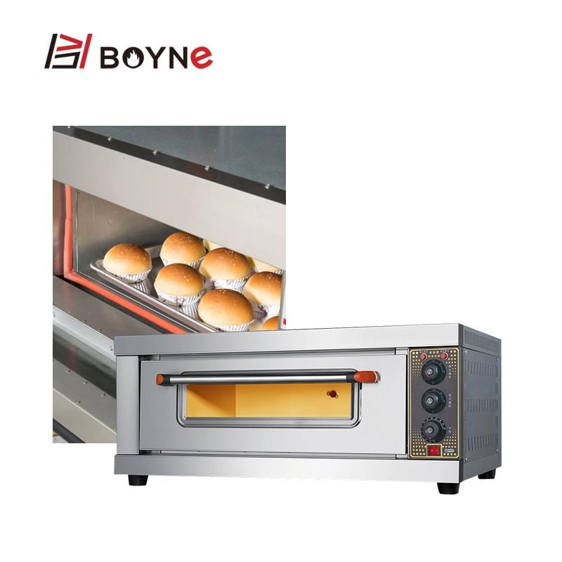 Commercial Bakery Pizza Baking One Deck One Tray Oven