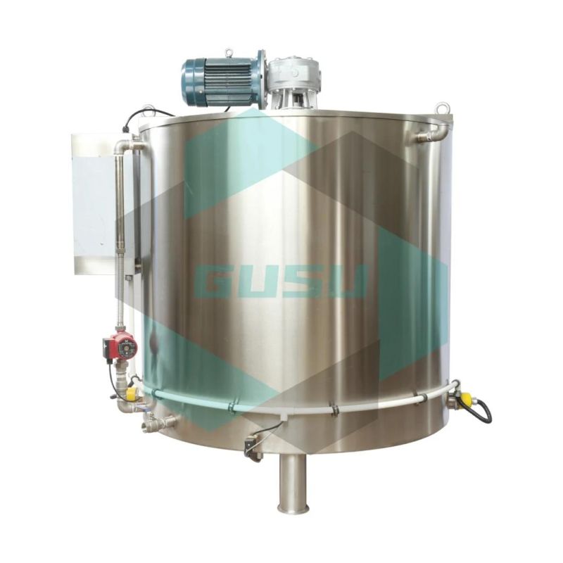 Stainless Steel Chocolate Substitute Insulated Tank Volume 5000L