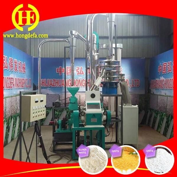 Super Fine and White Maize Flour Milling Machine