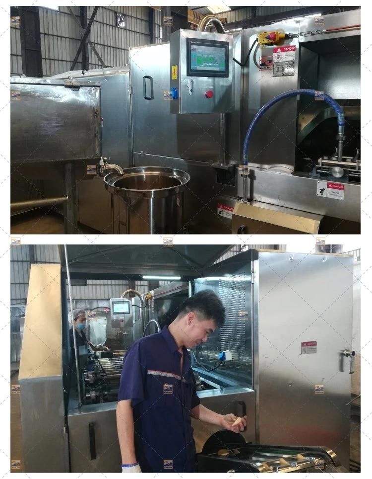 Durable Fully Automatic Support After-Sales Service Waffle Roll Machine Production Line Provides Ice Cream Cone