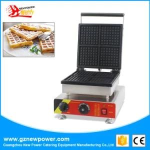 Commercial Snack Machine Waffle Making Machine with 4 PCS