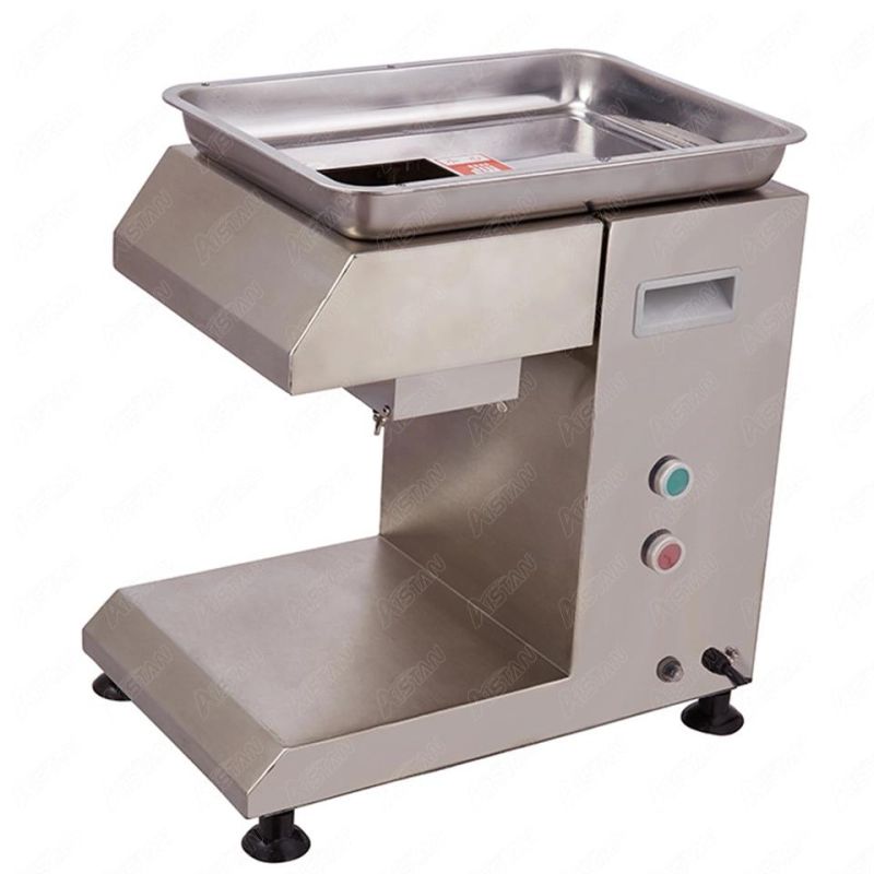 Xjt-Ha Electric Meat Slicer Cutter Multifunctional Vegetable Strip Kelp Shredder Diced Luncheon Meat Cube Food Cutting Machine