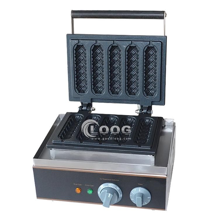 Electric 5 Sticks Crisp Machine Waffle Hot Dog Maker for Sale