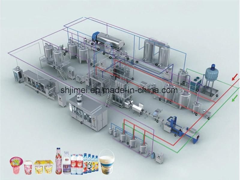 Hot Sale High Quality Complete Automatic Aseptic Milk Powder Production Processing Line Equipments Turnkey Project Price