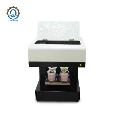 Commercial Coffee Cup Printing Machine Coffee Machine with Face Printing