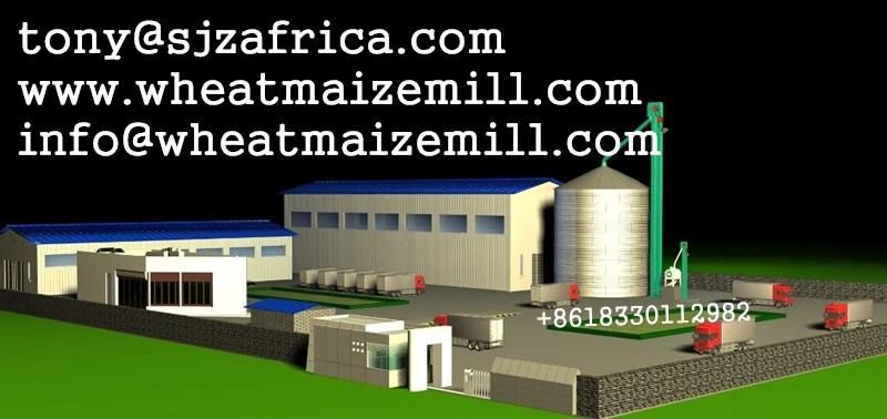 Kenya 50 Ton Per 24hour Corn Flour Mill